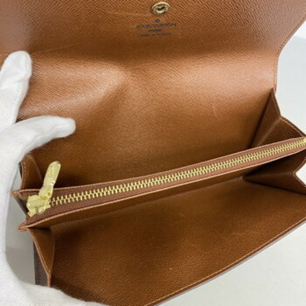 Louis Vuitton Monogram Porte Monnaie Long Wallet Brown - Picture 3 of 9